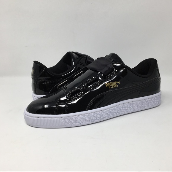 puma black sneakers womens